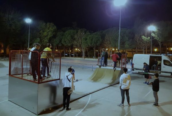 Skatepark modular en brunete madrid